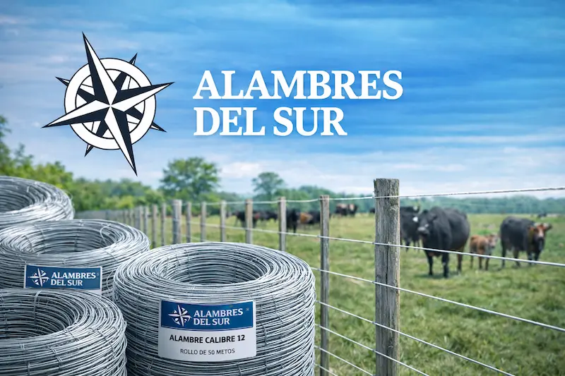 Calibre de alambre galvanizado para cercos rurales